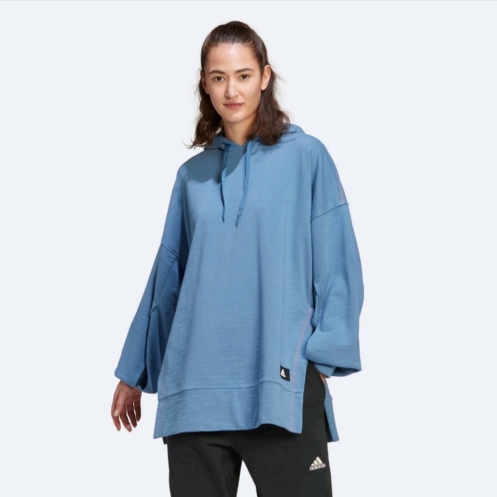 Adidas Womens SuperHer Sweatshirt H67062 Altered Blue S